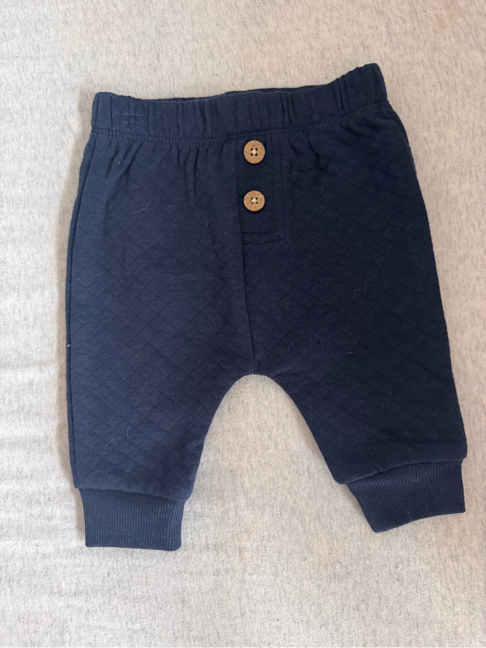 wonder nation Navy Infant Jogger Pants with Tag Detail